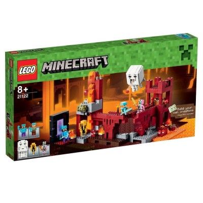 Пластиковый конструктор LEGO Minecraft Крепость Нижнего мира (21122)