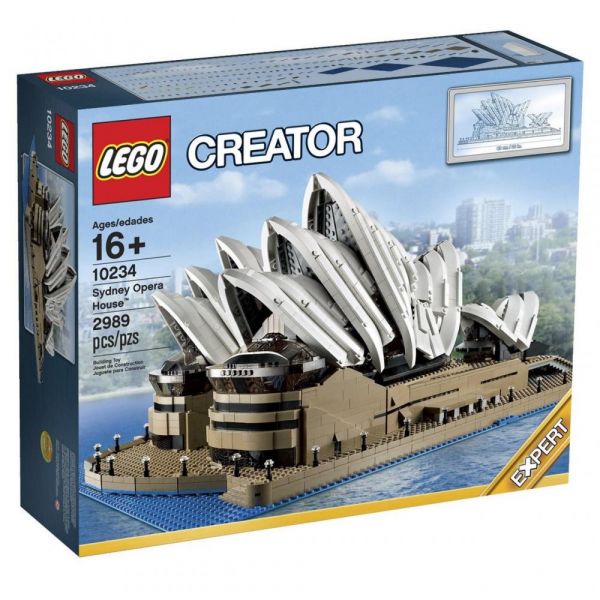 Пластмассовый конструктор LEGO Creator Сиднейский оперный театр (10234)