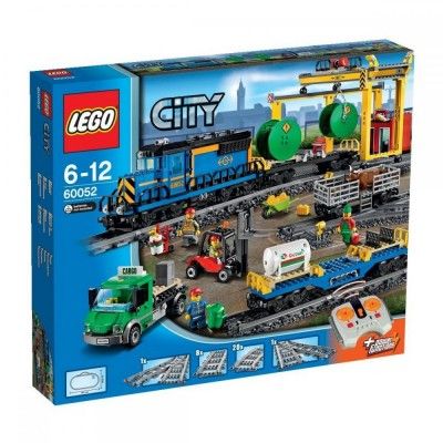 Пластиковый конструктор LEGO City Грузовой поезд (60052)