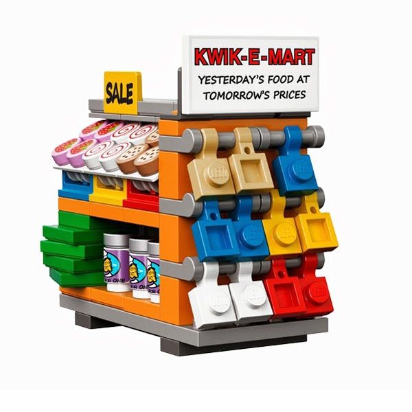 Пластиковый конструктор LEGO Simpsons Магазин На скорую руку (71016)