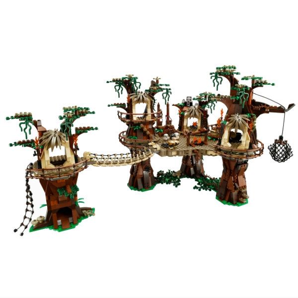Пластмассовый конструктор LEGO Star Wars Деревня Эвоков (10236)
