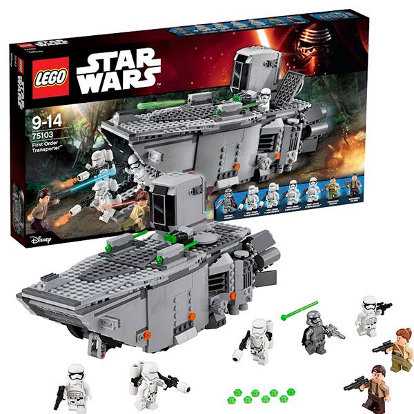 Пластиковый конструктор LEGO Star Wars Транспортер Первого Ордена (75103)