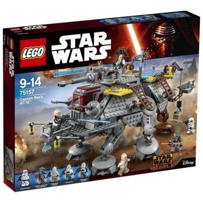 Пластмассовый конструктор LEGO Star Wars Шагоход AT-TE Капитана Рекса (75157)