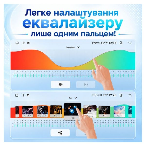 Автомагнітола PHANTOM SMART S1 QLED9 4/64 VW Universal
