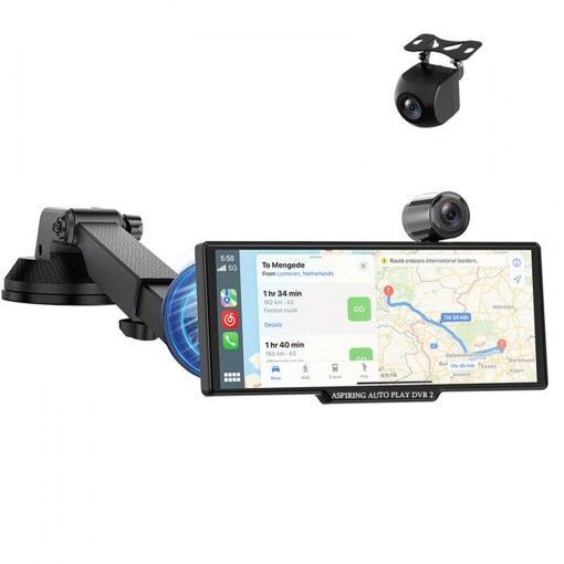 Монітор Aspiring Auto Play DVR 2, Magnet, CarPlay, Android auto