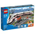 Пластмассовый конструктор LEGO City Скоростной пассажирский поезд 60051
