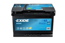 Автомобільний акумулятор AGM (Start-Stop) Exide 6СТ-62 АзЕ START-STOP EK620