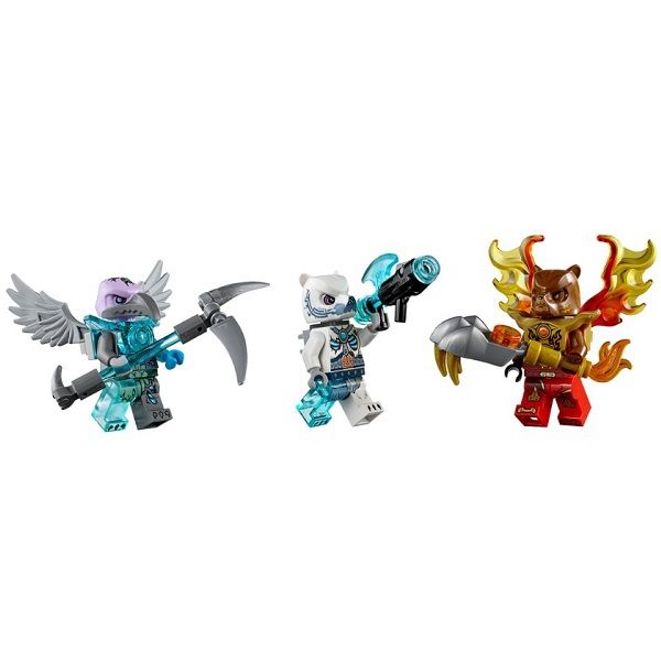 Пластиковый конструктор LEGO Chima Грохочущий медведь Бладвика (70225)