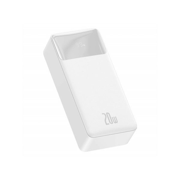 Baseus Bipow Digital Display 20W 30000mAh White (PPBD050402)