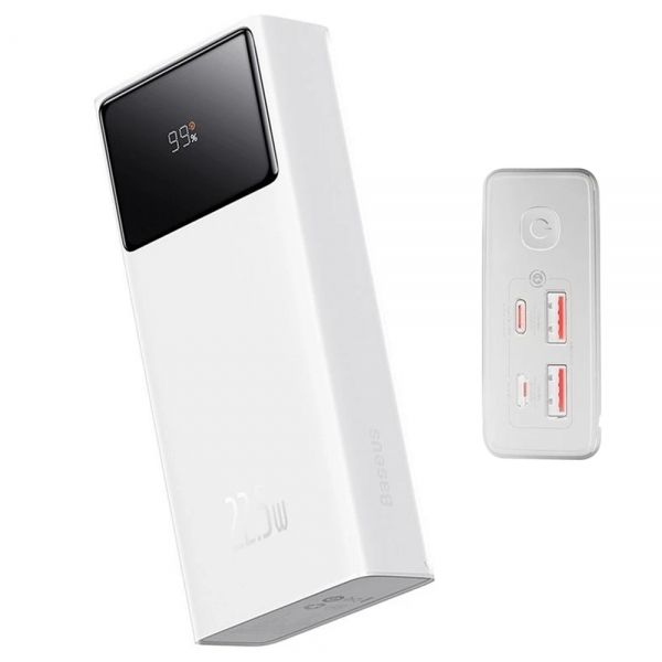 Baseus Star Lord Display 22.5W 30000 mAh White (PPXJ060102)