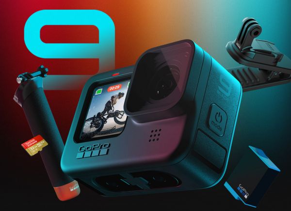 Экшн-камера GoPro HERO9 Bundle (CHDRB-901-XX)