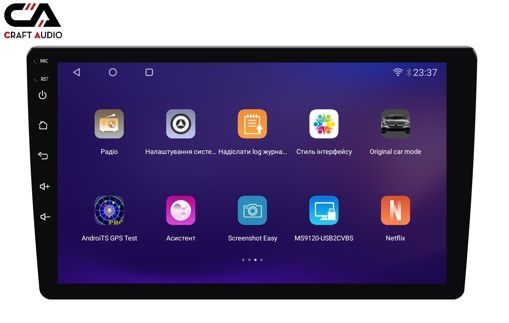 Автомагнітола CraftAudо QMS-108128 Android13 QLED 8+128Gb 10"