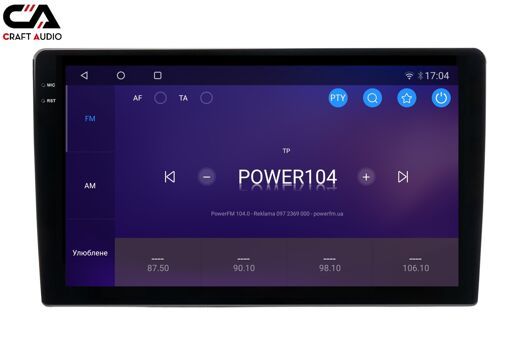Автомагнітола CraftAudio CraftAudо QMS-98256 Android13 QLED 8+256Gb 9" 2K