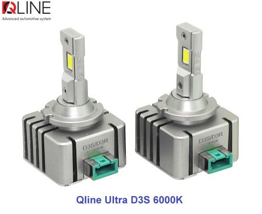 Лампи світлодіодні Qline Ultra D3S 6000K (2шт)