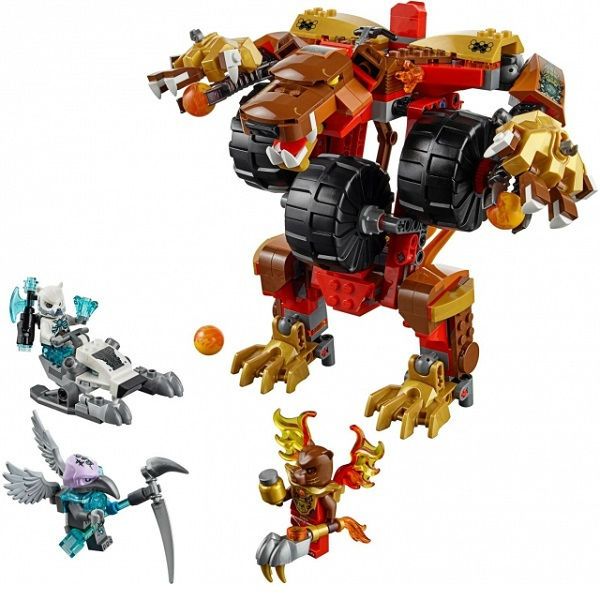 Пластиковый конструктор LEGO Chima Грохочущий медведь Бладвика (70225)
