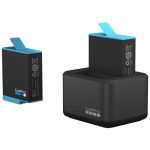 Зарядное устройство GoPro Dual Battery Charger + Battery (HERO9 Black) ADDBD-001-EU