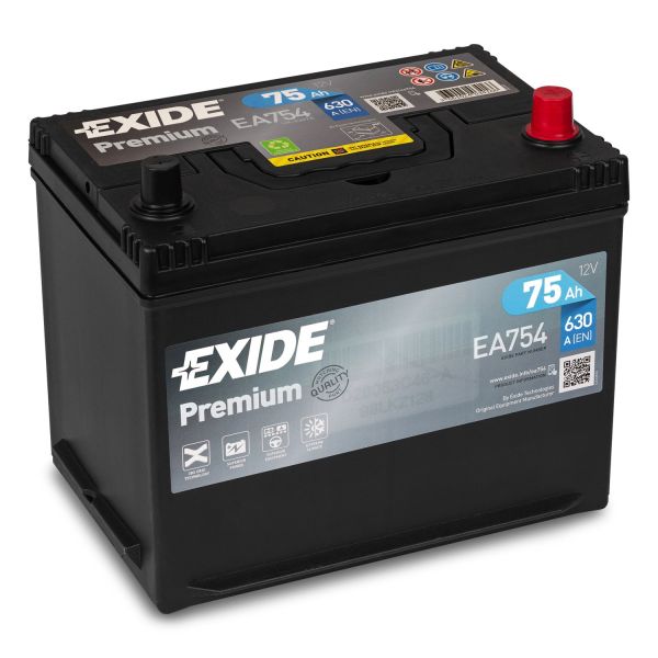 Автомобільний акумулятор Exide EA754