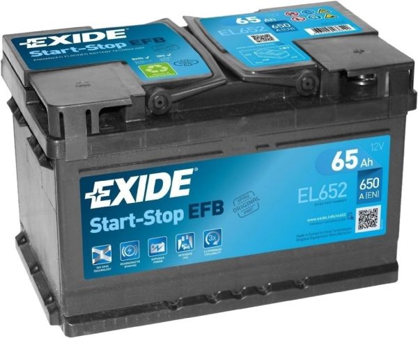 Автомобільний акумулятор EFB Exide EL652