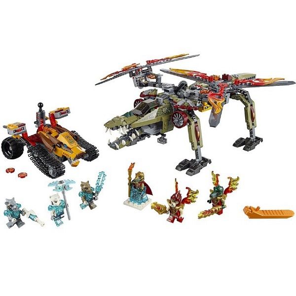 Пластмассовый конструктор LEGO Chima Спасение короля Кроминуса (70227)