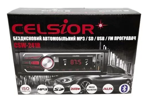Автомагнітола Celsior CSW-241R