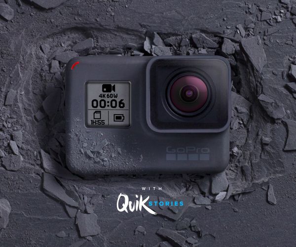 Экшн-камера GoPro HERO 6 Black (CHDHX-601)