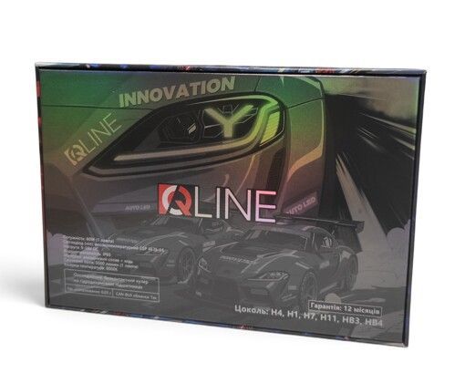 Світлодіодні лампи QLine Hight VII HB3 60W 6000K (2 шт)