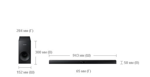 Саундбар Samsung HW-J355
