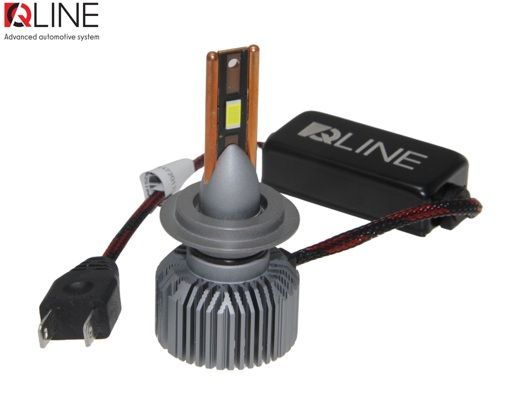 Лампи світлодіодні QLine Ultra +200% 55W H7 6000K (2шт.) 24V