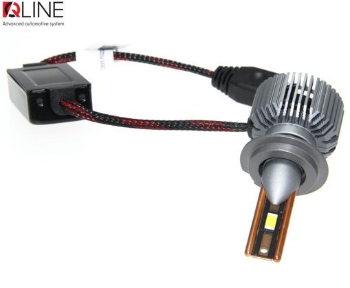 Лампи світлодіодні QLine Ultra +200% 55W H7 6000K (2шт.) 24V