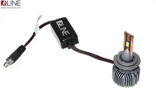 Лампи світлодіодні QLine Ultra +200% 55W H7 6000K (2шт.) 24V