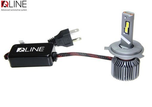 Лампи світлодіодні QLine Ultra +200% 55W H4 6000K (2шт.) 24V