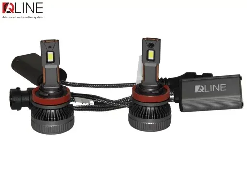 Лампи світлодіодні QLine DualVision 65W H11 6000K (2шт.)