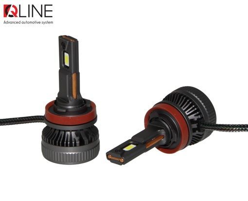 Лампи світлодіодні QLine DualVision 65W H11 6000K (2шт.)