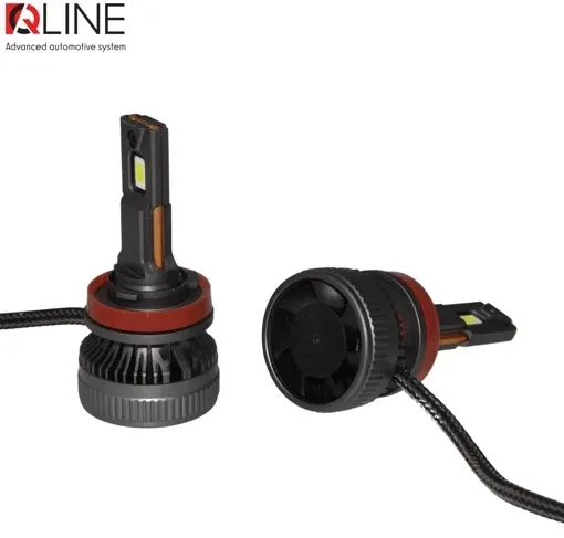 Лампи світлодіодні QLine DualVision 65W H11 6000K (2шт.)