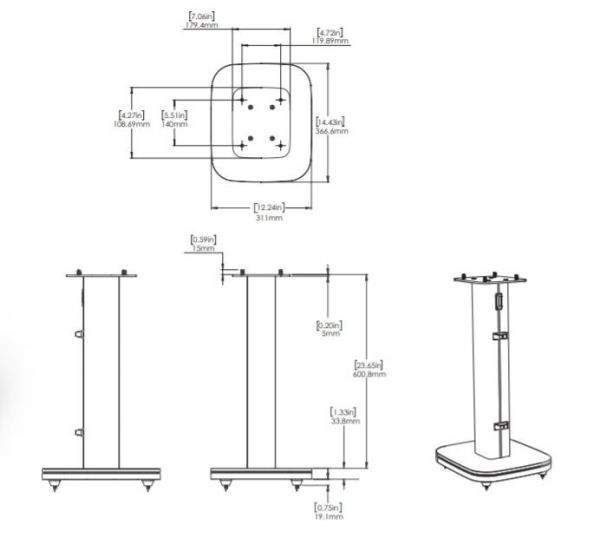 Акустичні колонки JBL L75 MS (JBLL75MS)