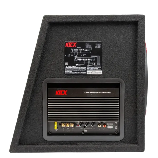 Активний сабвуфер  Kicx GT-312BPA