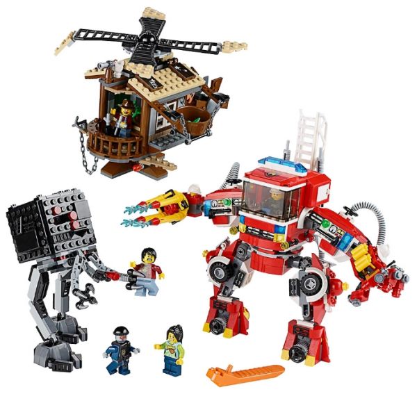 Пластмассовый конструктор LEGO Movie Подкрепление спешит на помощь 70813