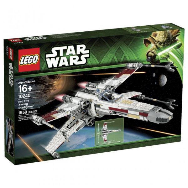 Пластмассовый конструктор LEGO Star Wars Звёздный истребитель X-wing (10240)