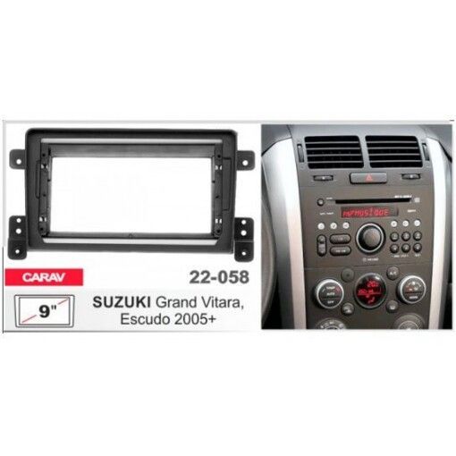 Рамка перехідна Carav 22-058 Suzuki Grand Vitara, Escudo