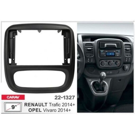 Рамка перехідна Carav 22-1327 Opel, Renault, Nissan