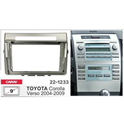 Рамка перехідна Carav 22-1233 Toyota Corolla Verso
