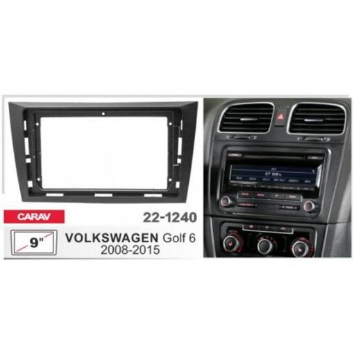 Рамка перехідна Carav 22-1240 Volkswagen Golf