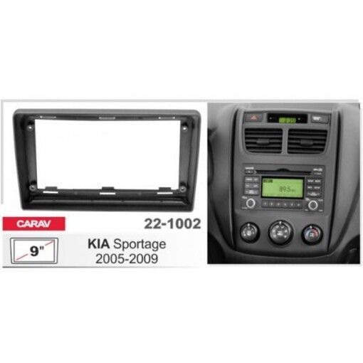 Рамка перехідна Carav 22-1002 KIA Sportage