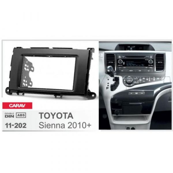 Рамка переходная CARAV 11-202 Toyota Sienna 2010-2014