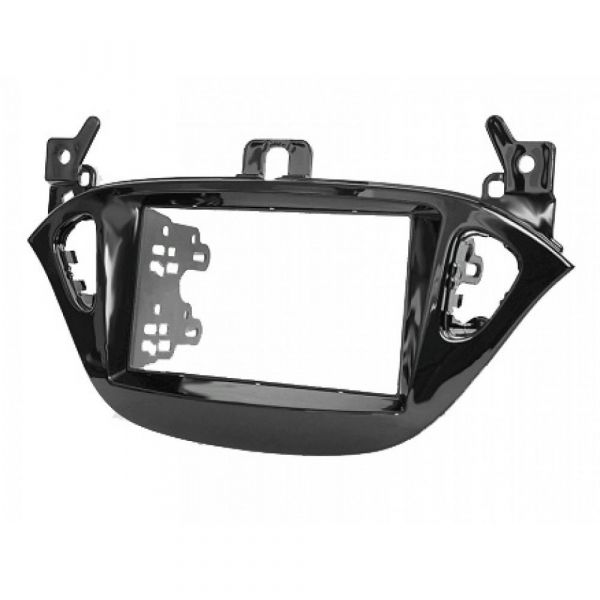 11-552 (carav) Рамка переходная  Opel Adam 2013+/Corsa 2015-> (black)