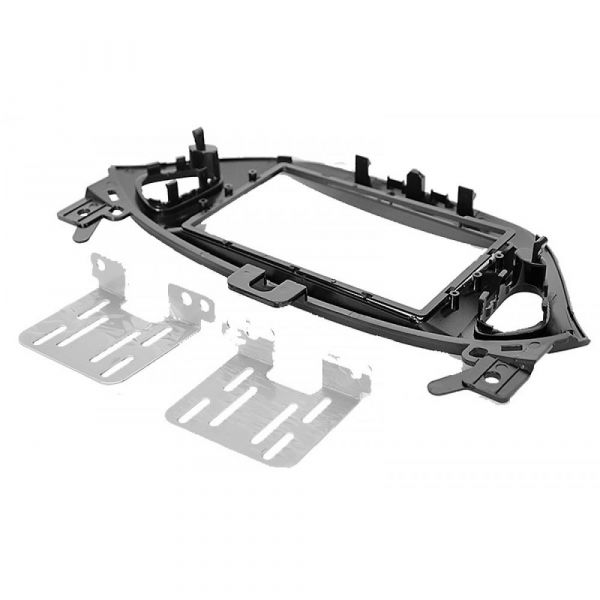 11-552 (carav) Рамка переходная  Opel Adam 2013+/Corsa 2015-> (black)