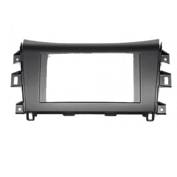 11-566 (carav) Рамка переходная Nissan NP300, Navara 2014+ (Black)