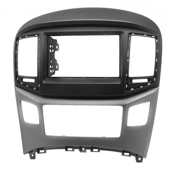 Рамка Carav 11-610 Hyundai H-1 Starex 2015+ black & silver