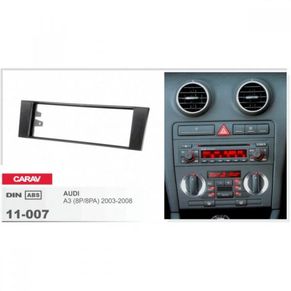 Рамка переходная Carav 11-007 Audi A3 (8P/8PA) 2003-2008