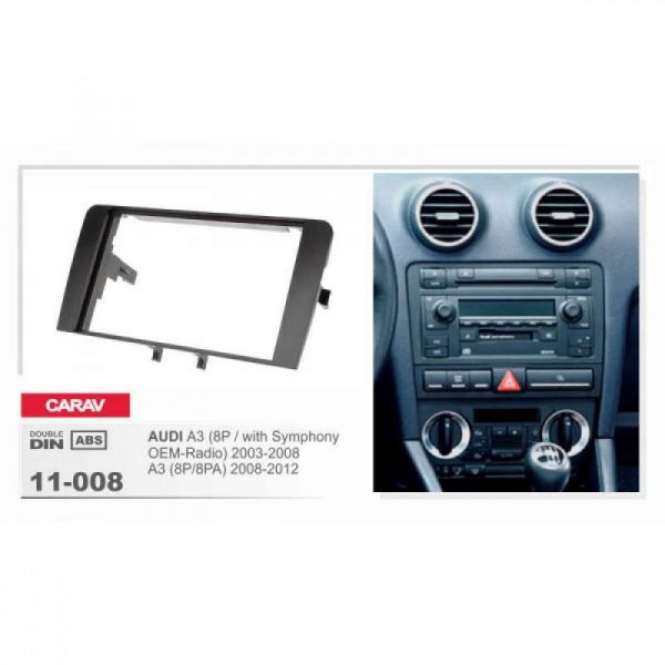 Рамка переходная Carav 11-008 Audi A3 2003-2012 /2DIN